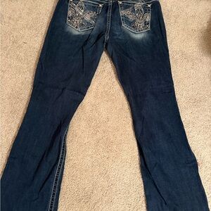 Miss Me Blue Denim Jeans